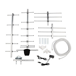 ТВ антенна наружная «Активная» для цифрового ТВ DVB-T2, RX-406-DEF REXANT 34-0773