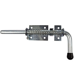 Задвижка гаражная 200 цинк  ЧЕТЫРЕ СЕЗОНА 79-1084