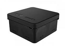 Коробка для прямого монтажа о/п 80х80х40 IP67 ЧЕРНАЯ безгалог (HF) атмосферост. (60 шт.) GREENEL PRO GE42435-05