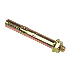 Болт анкерный с гайкой М8/10*75 EKF abgm10x75