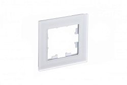 Рамка 1-м AtlasDesign Nature матов. стекло бел. SE ATN330101 1307993