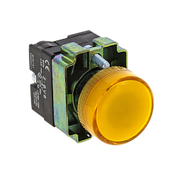 Лампа сигнальная BV65 желтая 24В EKF xb2-bv65-24