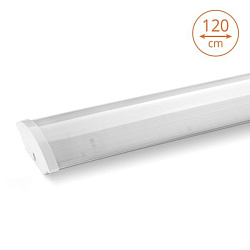 Светильник светодиодный линейный STD 36Вт 3800лм 1210х118х40мм 4000К IP40 матовый WOLTA ДПО17-36-001-4К