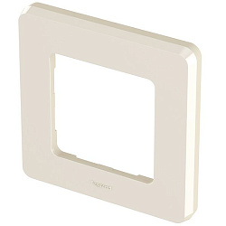 INSPIRIA Рамка 1-местная слоновая кость 673931