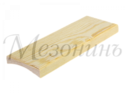 Накладка "Классика" на оцилиндрованное бревно D200мм., 255Х90Х20мм., ТМ "МезонинЪ" GE70774-00 GE70774-00