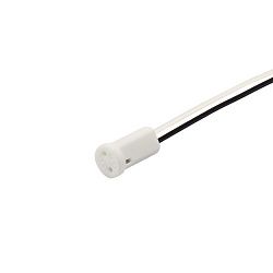 Цоколь «патрон» керамический G4 с проводом 15см, белый REXANT 11-8880