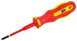 ARMA2L 5 Отвертка диэлектрическая SLIM PH1х80 Т2 IEK A2L5-SC31-T2-PH-10-080