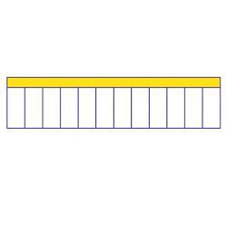 Наклейка "12 модулей" EKF PROxima an-2-13