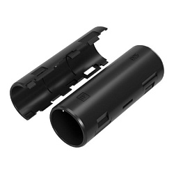 Муфта разборная d25 мм атмосферостойкая черная (40шт/640шт уп/кор) Промрукав PR13.0415