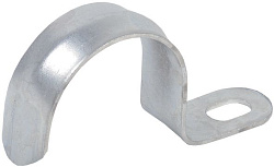 Скоба металлическая однолапковая d=21-22мм (10шт/упак) IEK CMAT10-21-010