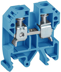 Клемма винтовая КВИ-10мм2 синяя IEK YZN30-010-K07
