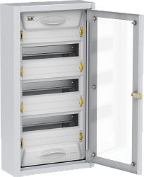 TITAN 5 Корпус металлический ЩРн-36 прозрачная дверь IP31 УХЛ3 IEK MKM16-N-036-31-Z-U