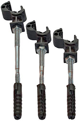 Держатель фасадный пластиковый L-120мм 41120