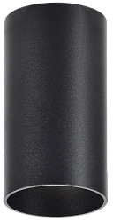 LIGHTING Светильник 4001 накладной потолочный под лампу GU10 черный IEK LT-UPB0-4001-GU10-1-K02