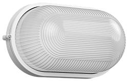 Светильник НПП1201 овал 100Вт IP54 белый IEK LNPP0-1201-1-100-K01