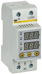 Реле напряжения и тока РНТ-д однофазное 36мм 50А IEK IVC21-1-50