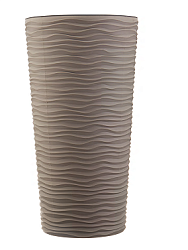 Вазон ЧЕТЫРЕ СЕЗОНА Фьюжн Ø 27х51 см (какао) 115047 71-9105