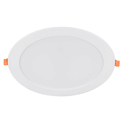 Светодиодный светильник WOLTA LED DLUS ультратонкий встраиваемый "Даунлайт" 24W 6000K 1800LM 300X13  DLUS-24W-6K