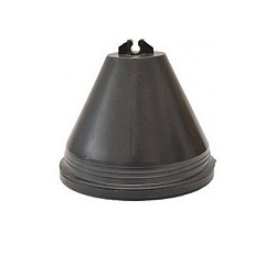 Держатель кровельный пластиковый без бетона с крышкой Н-110 (склеенный) 30003 устр