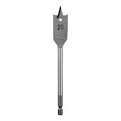 Сверло перовое по дереву 6х152 мм (шестигранный хвостовик) Kranz KR-91-0660