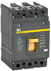 Выключатель автоматический ВА88-35 3Р 80А 35кА IEK SVA30-3-0080