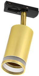 LIGHTING Светильник 4116 декоративный трековый поворотный под лампу GU10 золото IEK LT-USB0-4116-GU10-1-K22
