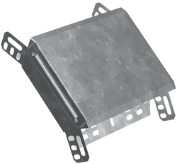 ESCA Поворот вертикальный внешний 45град 50х100мм HDZ IEK CLP3N-050-100-M-HDZ