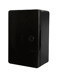 Корпус пластиковый ЩМПп 350х250х150мм IP65, черный DEKRON DEK-N-352515-65-B