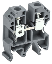 Клемма винтовая КВИ-10мм2 серая IEK YZN30-010-K03