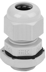 Сальник PG 9 диаметр проводника 6-7мм IP54 IEK YSA20-08-09-54-K41