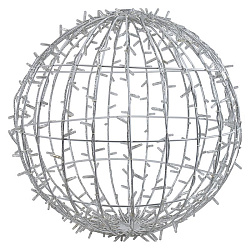 Светодиодная фигура Шар диаметр 80см 300 LED ТЕПЛЫЙ БЕЛЫЙ эффект мерцания 230В NEON-NIGHT 501-616