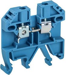 Клемма винтовая КВИ-2,5мм2 синяя IEK YZN30-002-K07