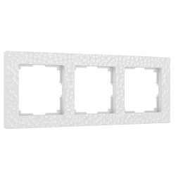 Рамка на 3 поста Hammer (белый) Werkel W0032401