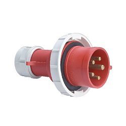 Вилка перенос. 0252 3Р+РЕ+N 32А 380В IP67 EKF ps-0252-32-380