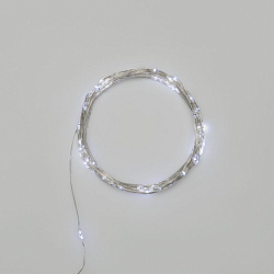 Гирлянда Роса 10 м, 100 LED, USB, белое свечение NEON-NIGHT 315-975