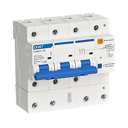 Диф. автомат NXBLE-125 3P+N 80А, х-ка C 30мА, электронный тип AС, х-ка C, 10кА (R) 820586