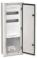 TITAN 5 Корпус комбинированный ЩРв-36 (1х60) 880х365х130мм IP30 белый IEK TI5-51-V-1X060-30