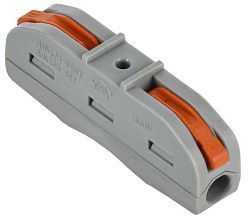 Строительно-монтажная клемма СМК 222-4111 проходная (4шт/упак) IEK UKZ20-4111-004