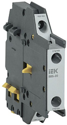 Контакт боковой дополнительный ПКБ-20 2NO IEK KPK21-20
