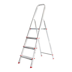 Стремянка алюминиевая 4 ступеньки REXANT 12-5041