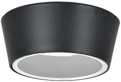 LIGHTING Светильник уличный 5104 потолочный под лампу GX53 IP65 черный IEK LT-UPU0-5104-GX53-1-K02