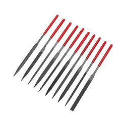 Набор надфилей 160х4мм, обрезиненные рукоятки, 10 шт. KRANZ KR-12-4103