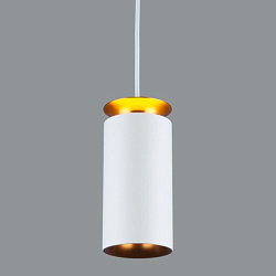 Светильник светодиодный подвесной DLS021 9+4W 4200К белый матовый/золото Elektrostandard a045501