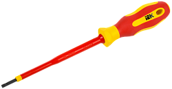 ARMA2L 5 Отвертка диэлектрическая SL3,0х100 Т2 IEK A2L5-SC30-T2-SL-30-100