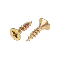 Саморез универсальный 4х16, желтый цинк, короб (200 шт/уп) KRANZ KR-01-3311-024