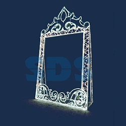 Декоративная фотозона селфи-рамка Винтаж 310 см 501-705