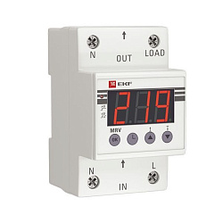 Реле напряжения с дисп. MRV 50A EKF MRV-50A