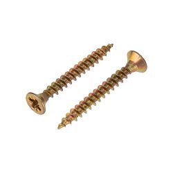 Саморез универсальный 3,5х30 мм, желтый цинк, упаковка поставщика (16000 шт/уп) KRANZ 1111-3530-1