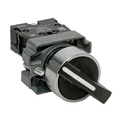 Переключатель BD21 2P короткая ручка NO IP65 EKF xb2-bd21-65
