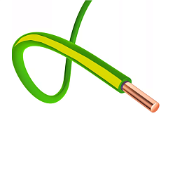 Провод ПуГВнг(А)-LS 1х4 ж/з (300м) Автопровод А22029